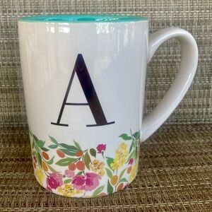 Initial “A” Coffee Mug